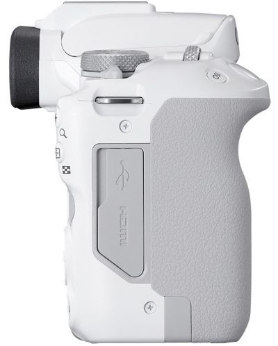 Безогледален фотоапарат Canon - EOS R50, RF-S 18-45mm, f/4.5-6.3 IS STM, бял + Обектив Canon - RF 85mm f/2 Macro IS STM - 6